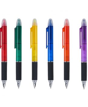 Caneta Plástica Marca Texto 1704b